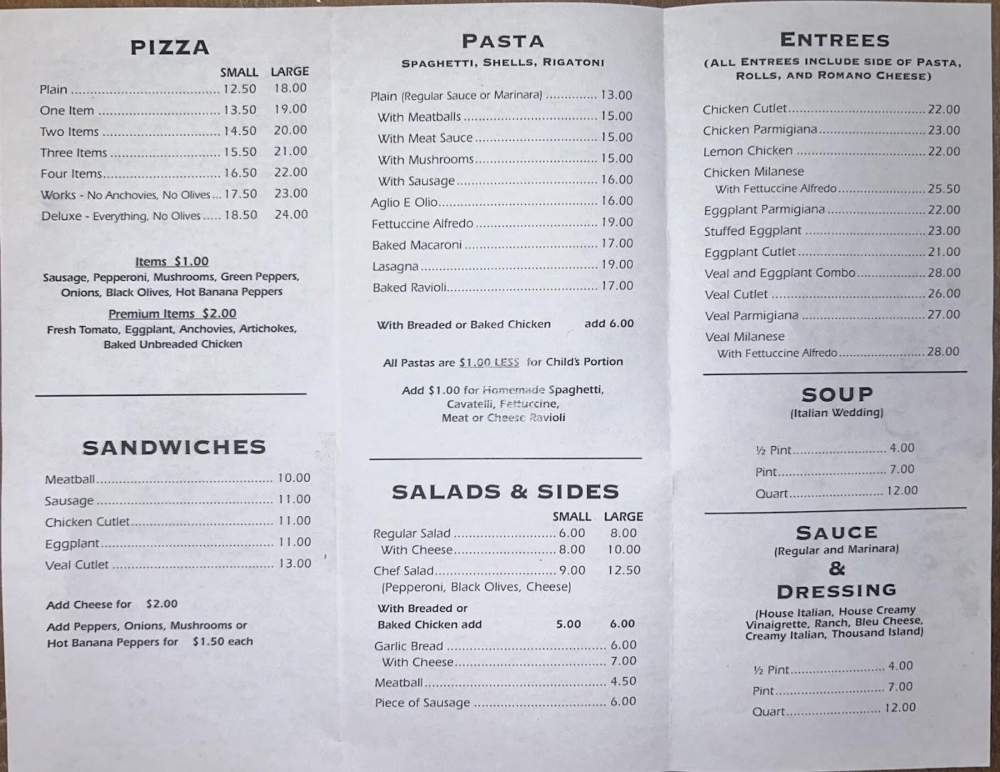 Guido's Pizza Haven, Restaurant, and Preferred Catering Service