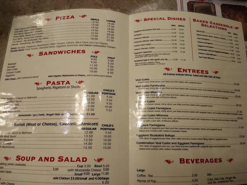 Guido's Pizza Haven, Restaurant, and Preferred Catering Service Menu image 4